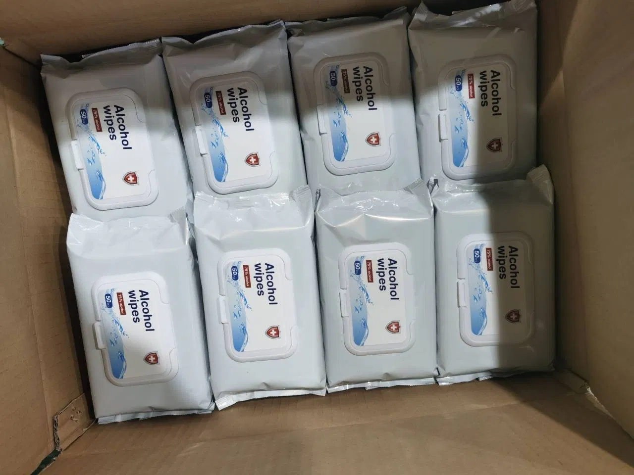 Alcohol Hand Disinfecting Hand Wet Wipes