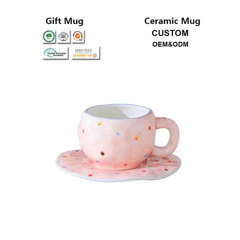 Керамическая кружка 12 oz с матовой глазурью для брендинга