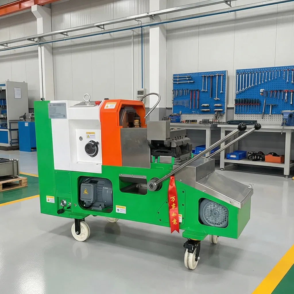 Versatile Portable Electric Pipe Threading Machine for Heavy-Duty Applications
