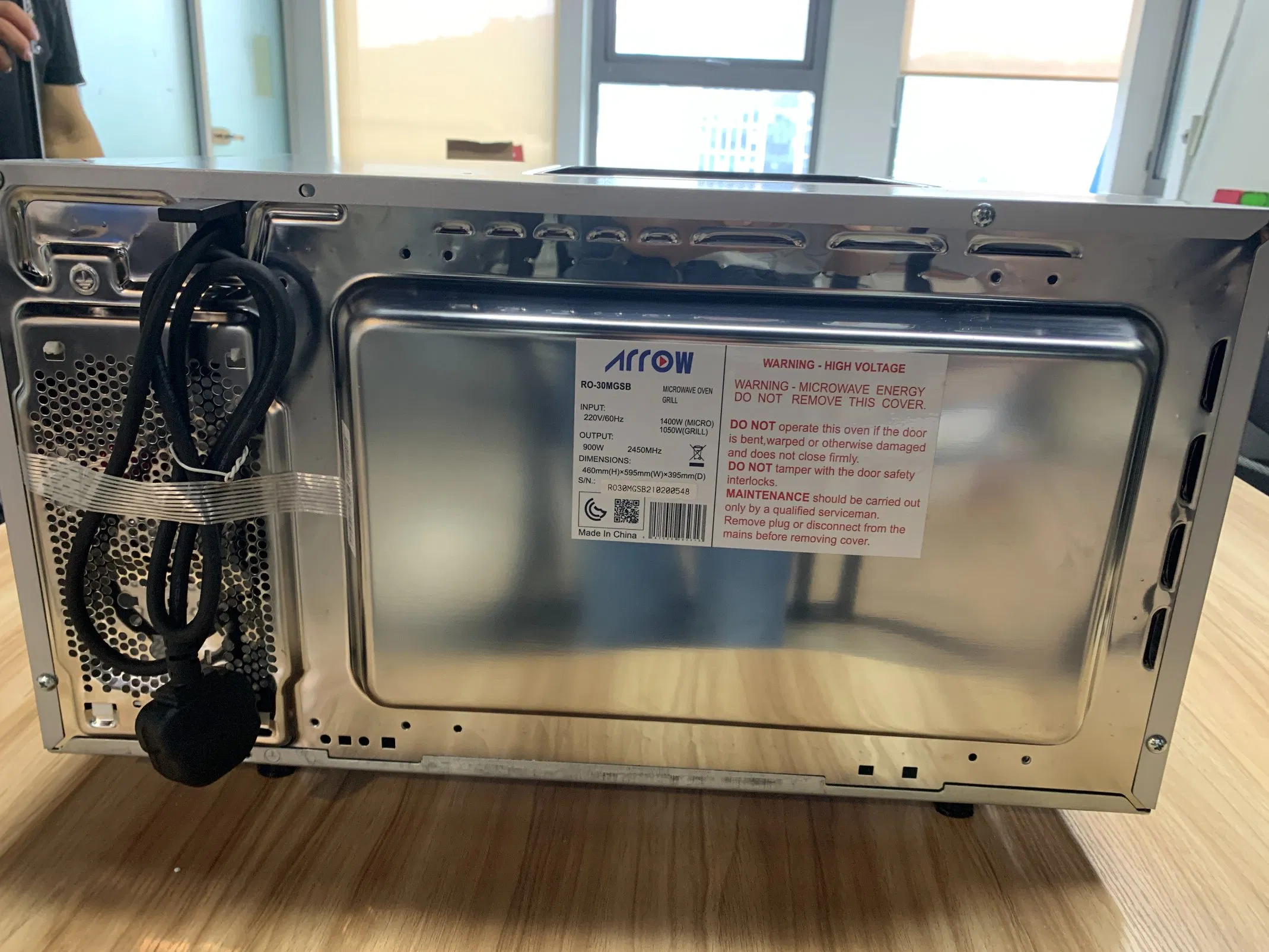 Countertop Kitchen Large Capacity 42L Grill 230V Big Microwave Oven