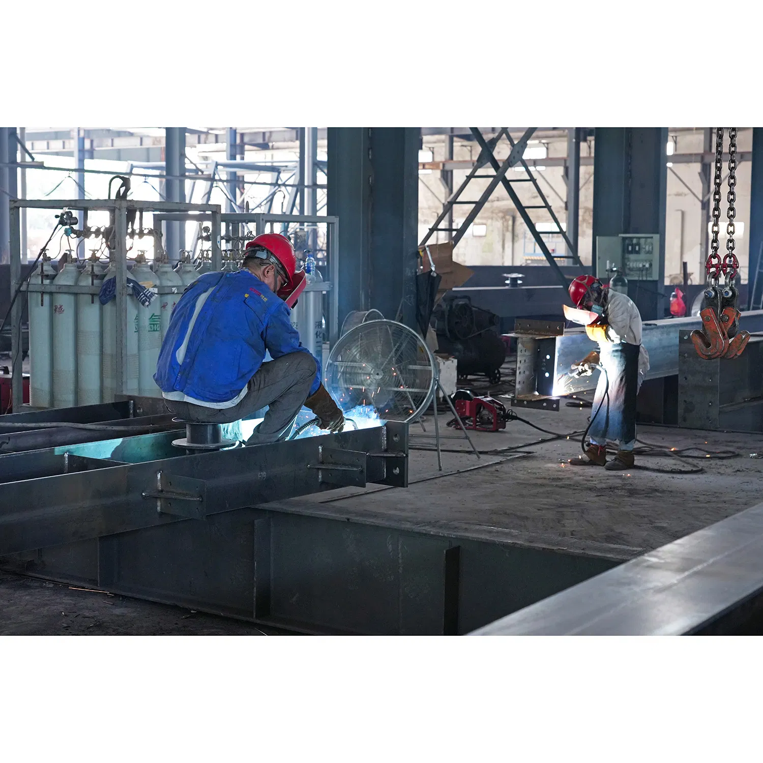 Q355b 150*150mm H-Shaped Steel Metal Construction Material for Prefabricated Buildings