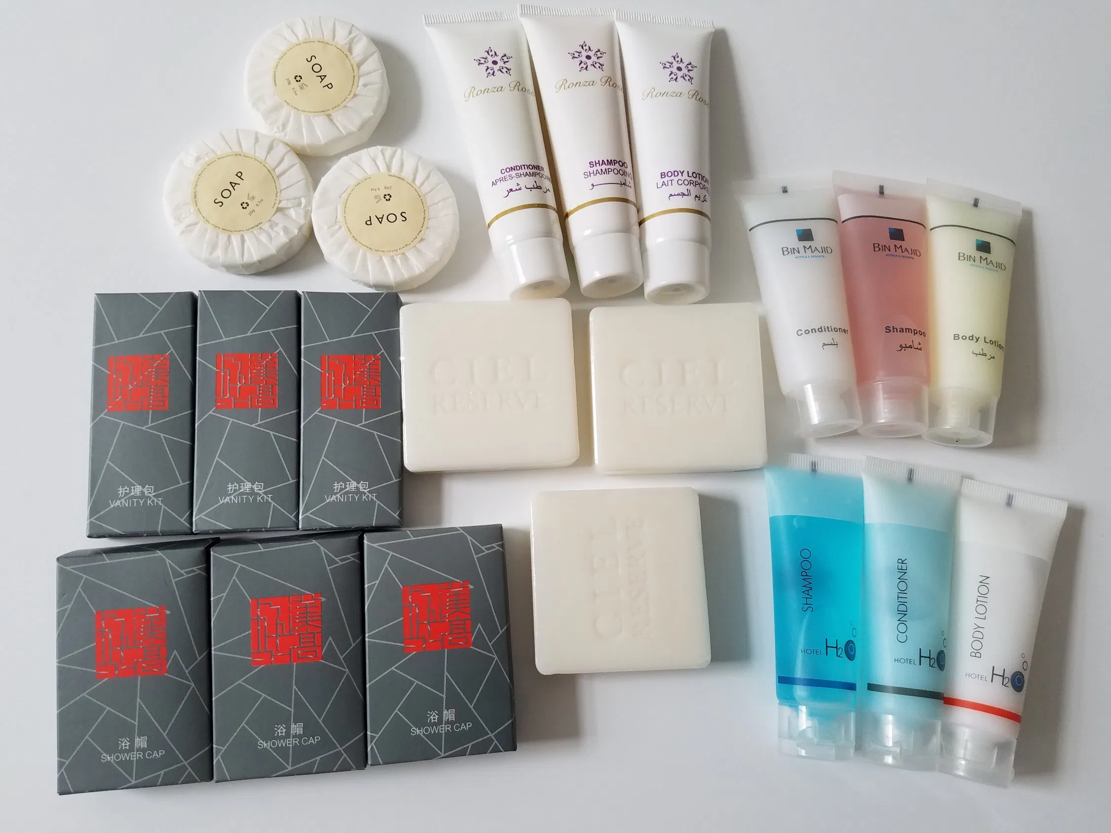 Luxury Hotel Amenities Custom 5 Star Disposable Biodegradable Eco Friendly Guest Toile Personalized Hotel Amenity in High Grade Supply