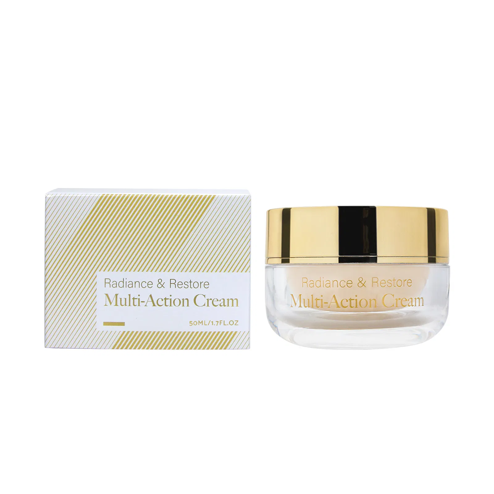 Beauty Cosmetics Facial Care Multi-Action Cream Anti Wrinkles Relaxing Repairing Cream
