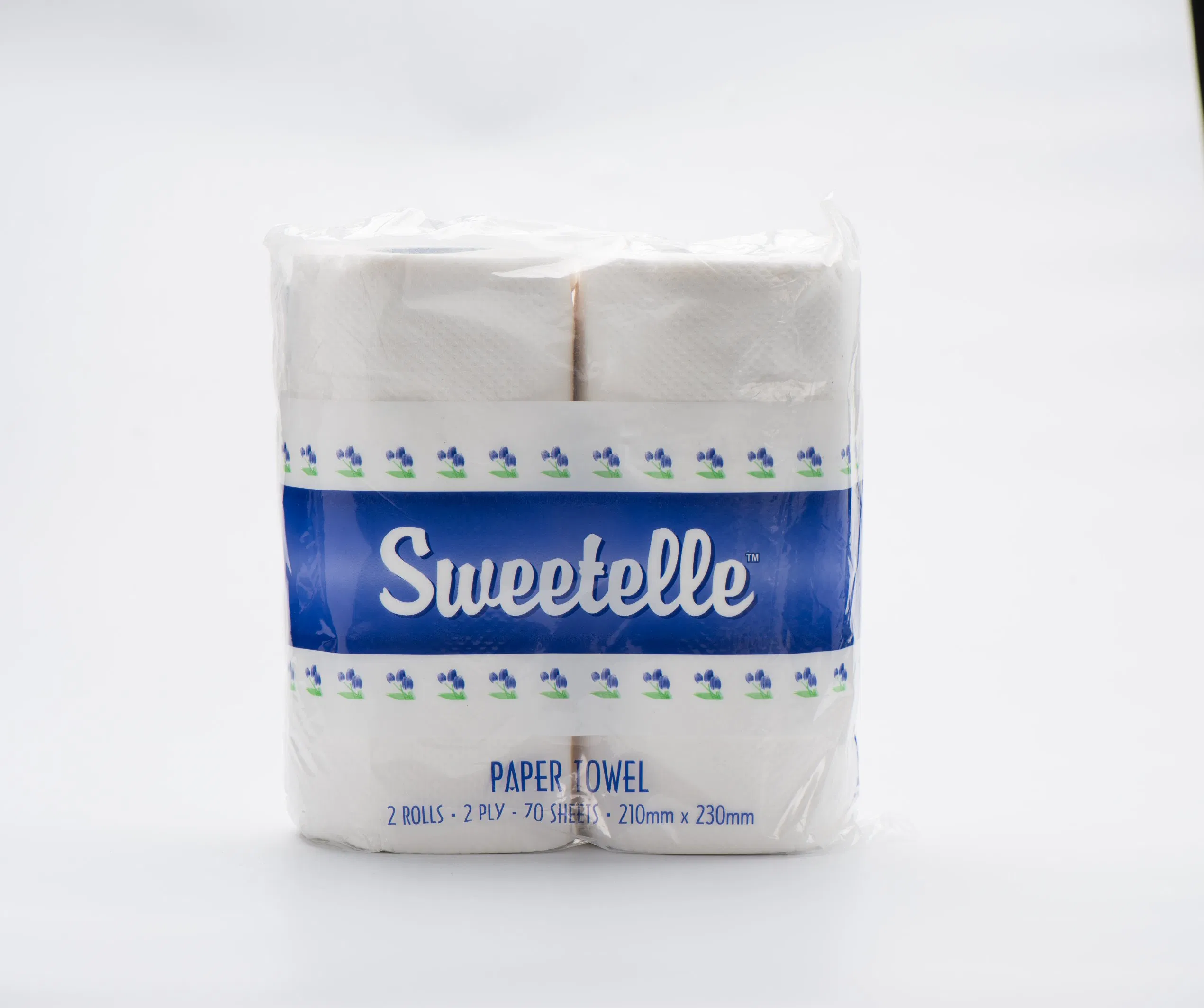 Two Ply Glue Lamination Disposable New Kitchen Roll Paper Towel