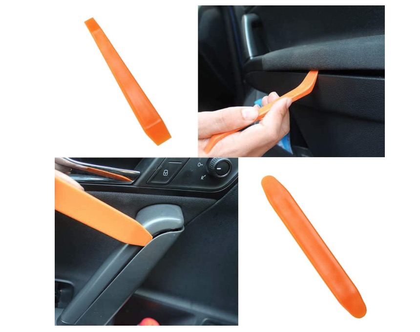 Набор инструментов для снятия автомагнитолы 4 предмета