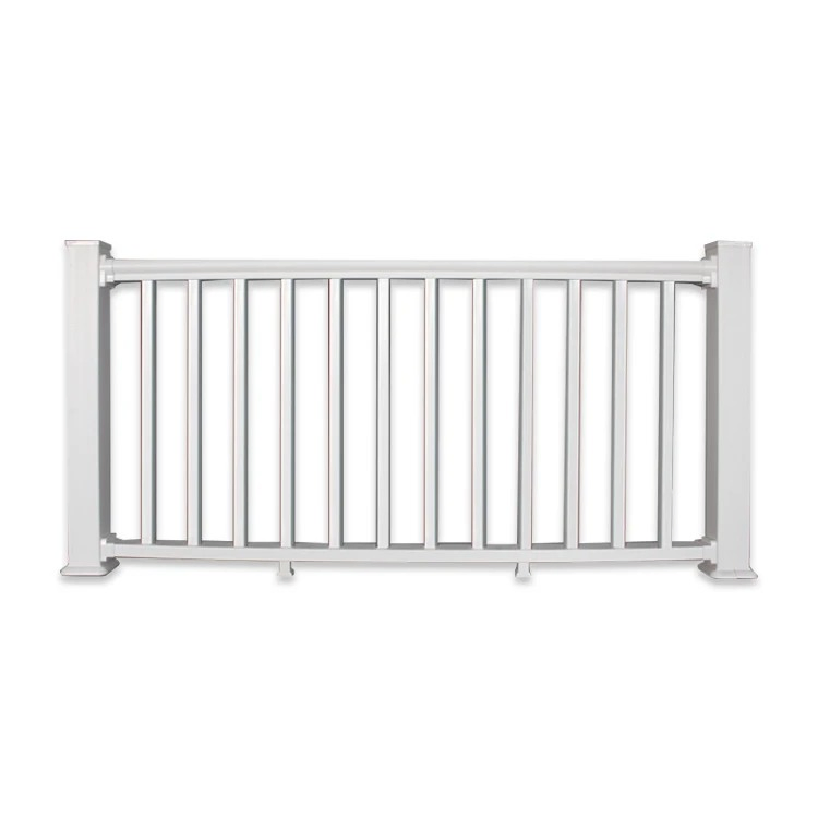 Longjie Railing 3FT High 6FT Wide Good Quality PVC Railing for House Balcony Using