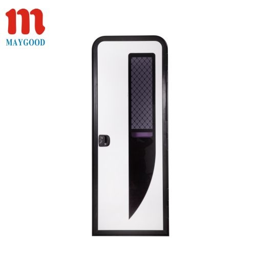 Radius Type Mobile Home Door with Screen Door for Container House 620*1800mm