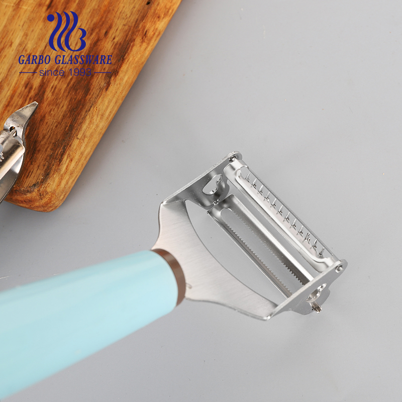 Kitchen Utensils Stainless Steel Peeler with PP Handle Vegetable Grater Peeler Wholesale