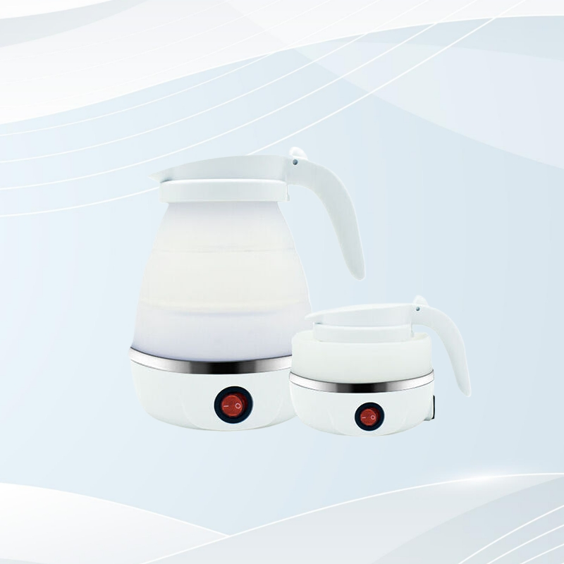 Compact Silicone Kettle with Food Grade Insulation for Travelers