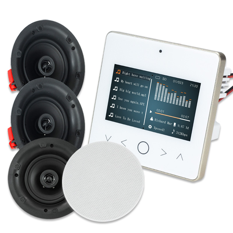 Stereo Smart Home Audio System in Wall Amplifier Blue-Tooth Amplifier