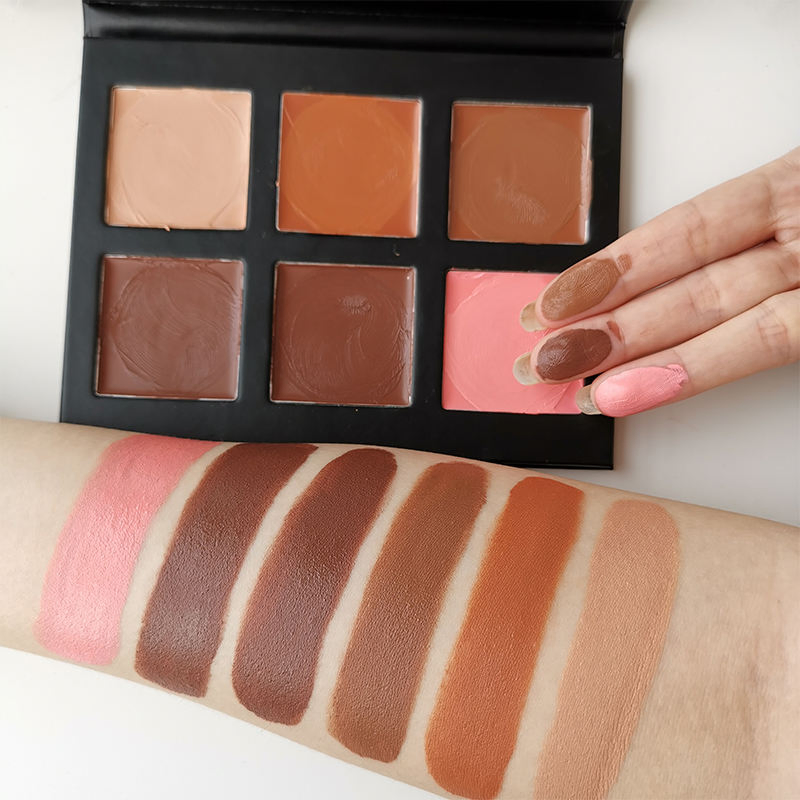 High Quality Palette Contouring Powder Makeup Face Contour Cream Concealer Palette
