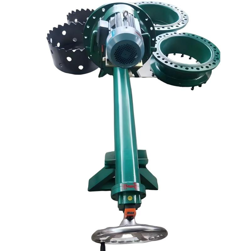 DN400-600 Pressure-Tapping Electric Pipe Hot Tapping Machine for Pipeline Renovetion Project