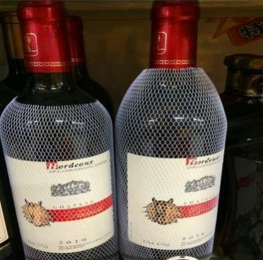 Chinese Factory for Extruded PE Protection Net for Wine Bottle