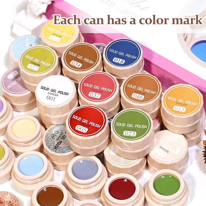 Blue Nail Art Gel Polish 12 Colors High Coverage for Professional Use