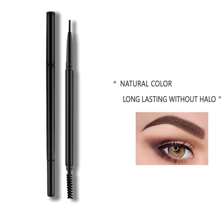 Waterproof Anti-Sweat Precise Brow Definer Ultra-Thin Round Eyebrow Pencil