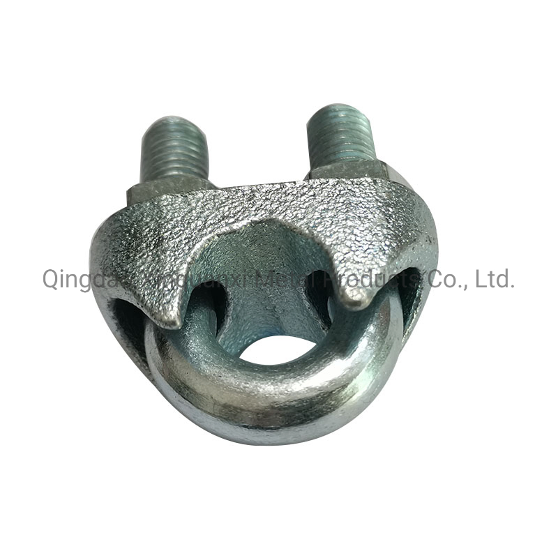 DIN741 Wire Rope Clip Galvanized Us Type Malleable Steel Wire Rope Clip