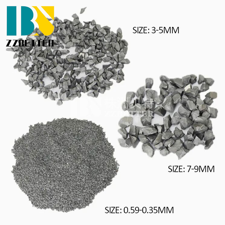Crushed Tungsten Carbide Wc Grits