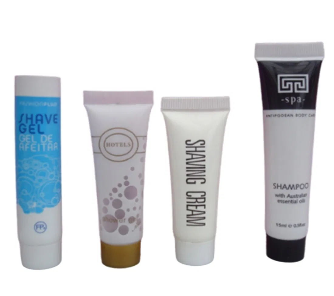 Shampooing Gel in Soft Tube with Hotel Amenities for Guest Room Using