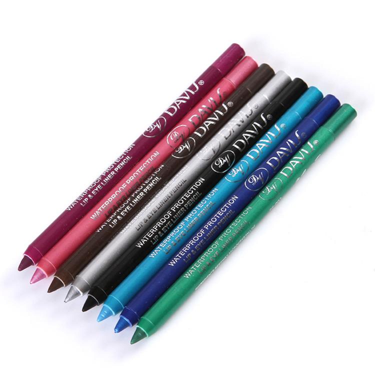 Recumbent Pearly Eyeshadow Pencil Davis Eyebrow Pencil Bloom Color Eyeliner