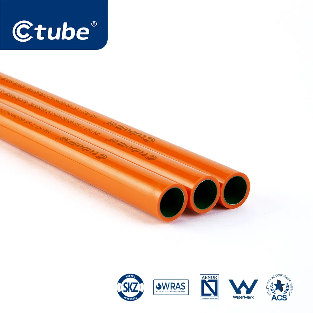 Ctube Pert Pipe Export Supplier ISO Certified for Global Plumbing Standards