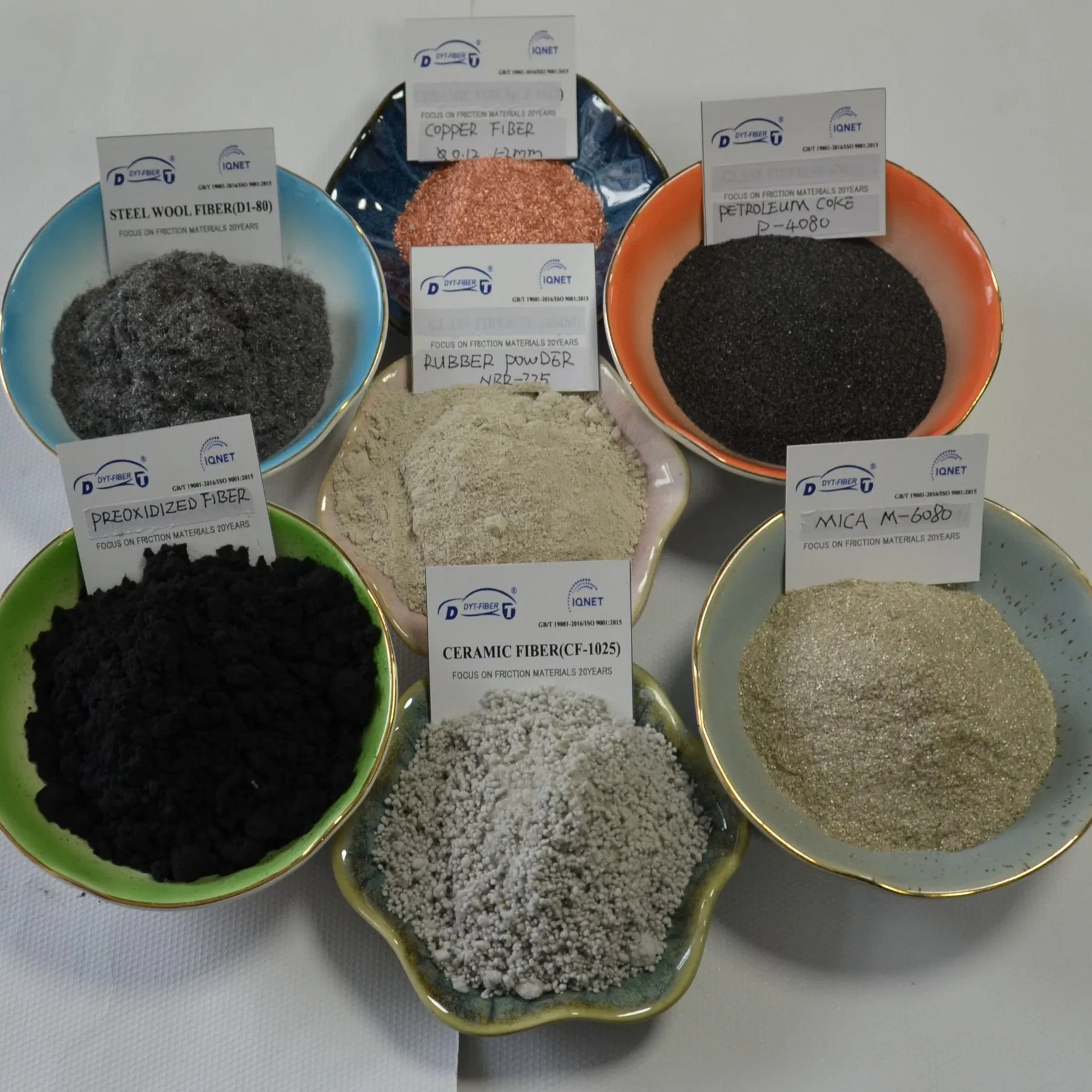 Professional Production No-Asbestos Mineral Fiber Mf-1020 and Mineral Fiber 1010 Used for Manufacture Brake Lining