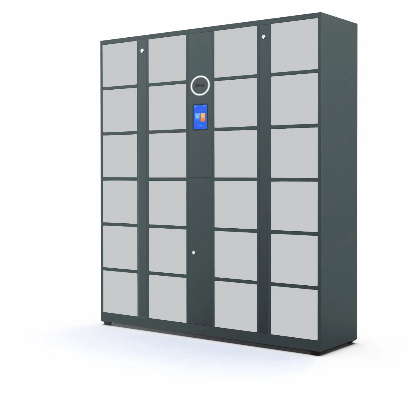 Effortless Access Secure Card Swipe Storage Locker System