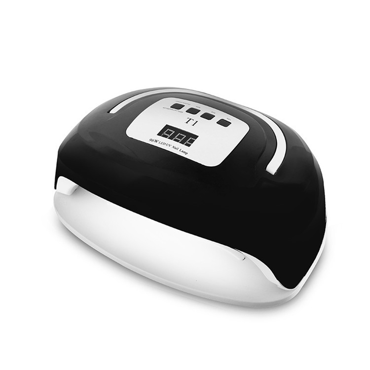 96W High Power Home Light Nail Therapy Machine Gel Polish Drying Lamp Nail Curing Dryer Lamp Portable UV LED Nail Lamp