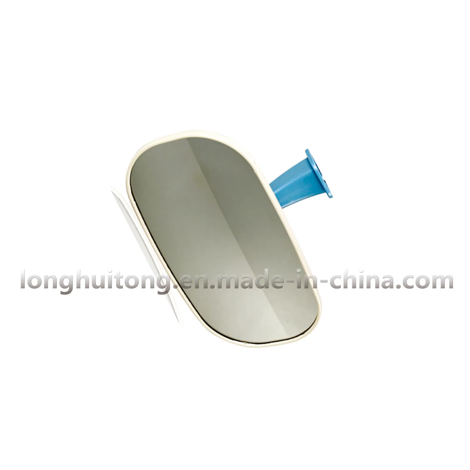 Safety Curved Wide-Angle Rearview Mirror with Night Glare Reduction and Lightweight Construction