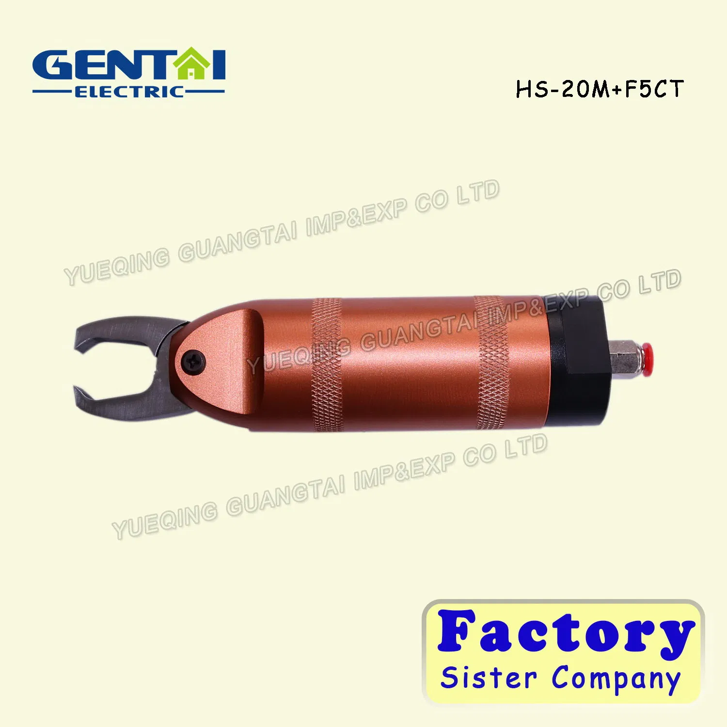 Пневматический бокорез HS-20M+F5 для резки пластика