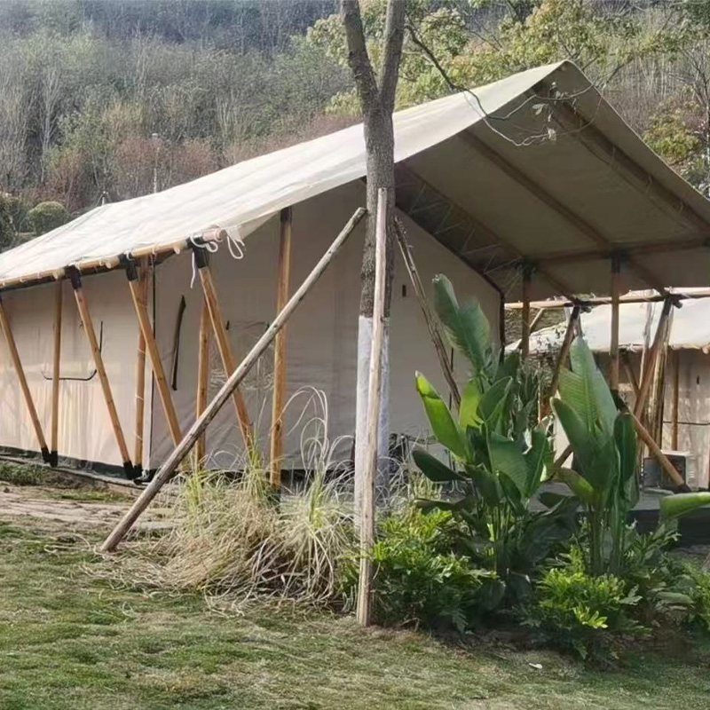 Forest Homestay Steel Structure or Solid Wood Tent