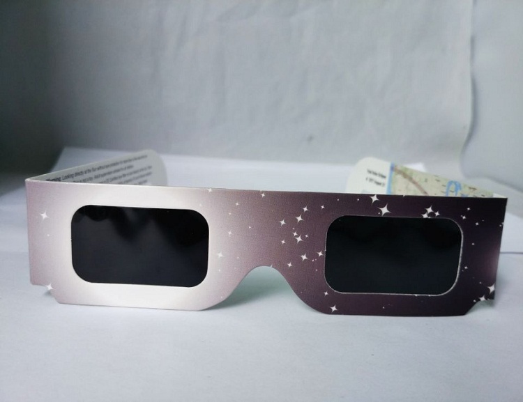 High Standard Paper Glasses CE Certified Customization Solar Eclipse Glasses