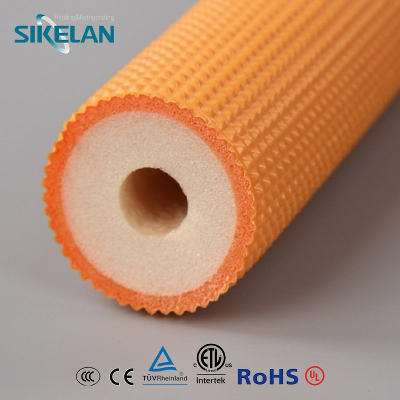 Customized Colors Industrial Pipeline HVAC Air Conditioning PE Insulation Pipes