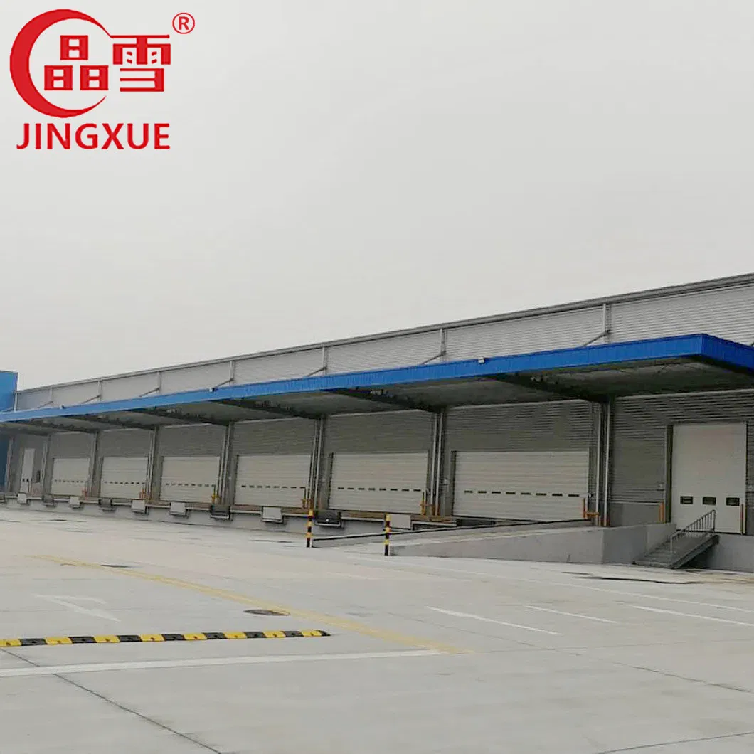 Electric Manual Intergration Fireproof Aluminium Alloy Industrial Sectional Door