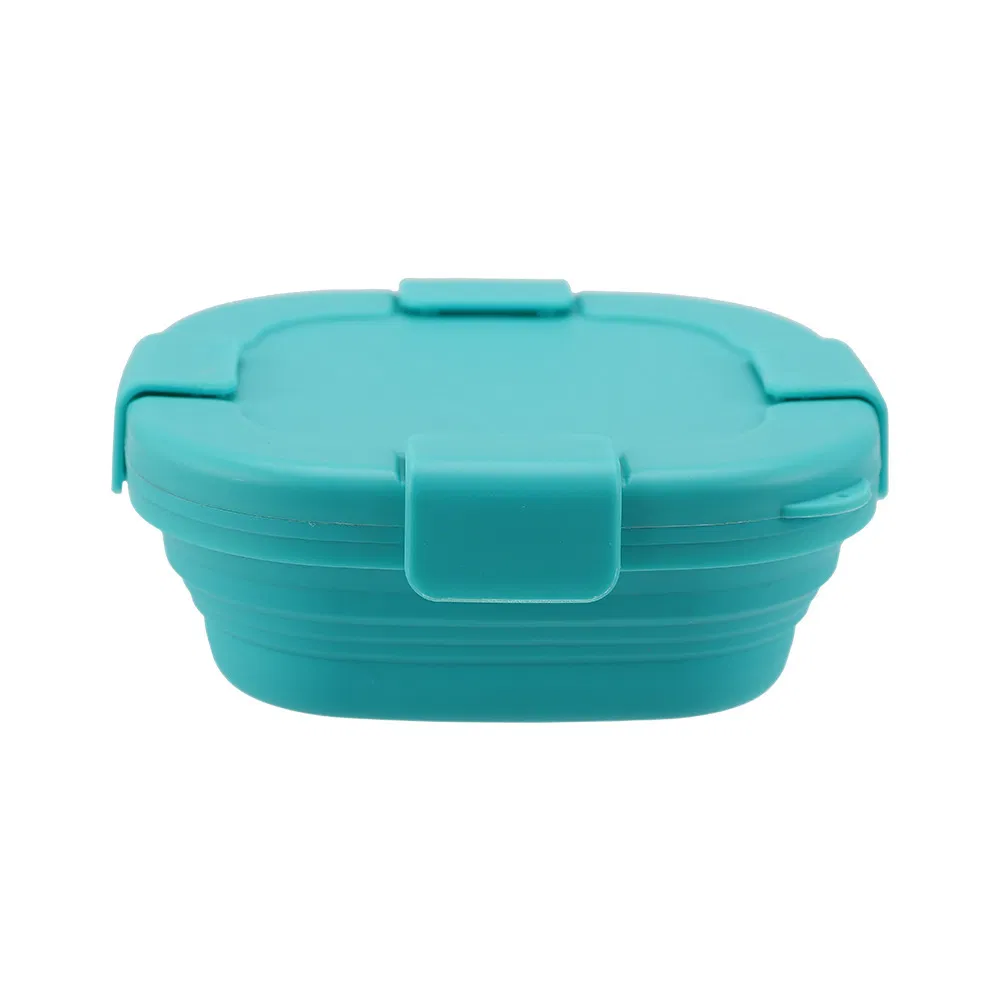 Microwave Safe Food Containers Lunch Boxes Fridge Storage Outdoor Silicone Foldable Boxes