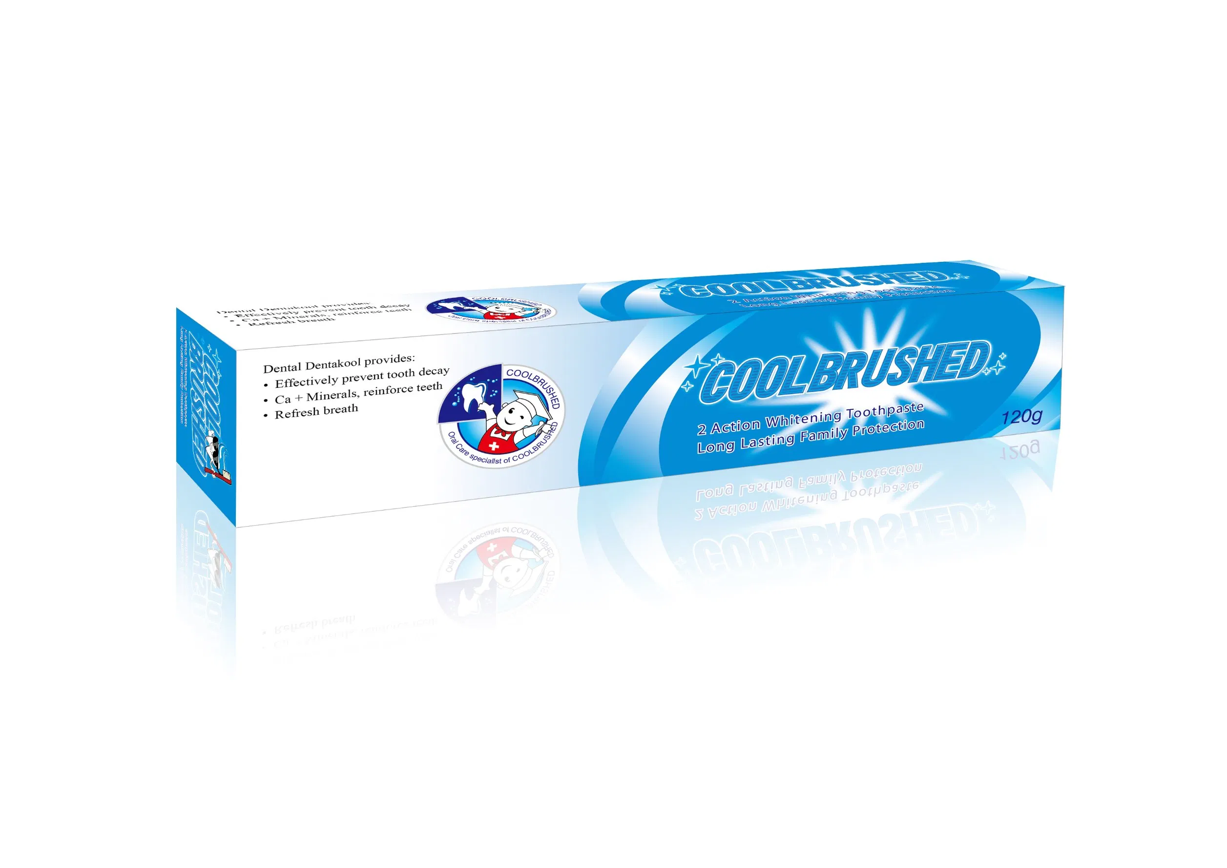 High Quality Clean Fresh Fluoride Toothpaste with Free Toothbrush