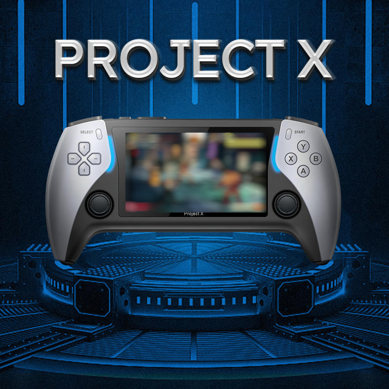 Портативная консоль Project X с 4.3-дюймовым экраном
