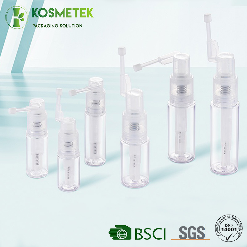 Good Sealing Pet Plastic Body Hair Powder Spray Bottle with Long Nozzle