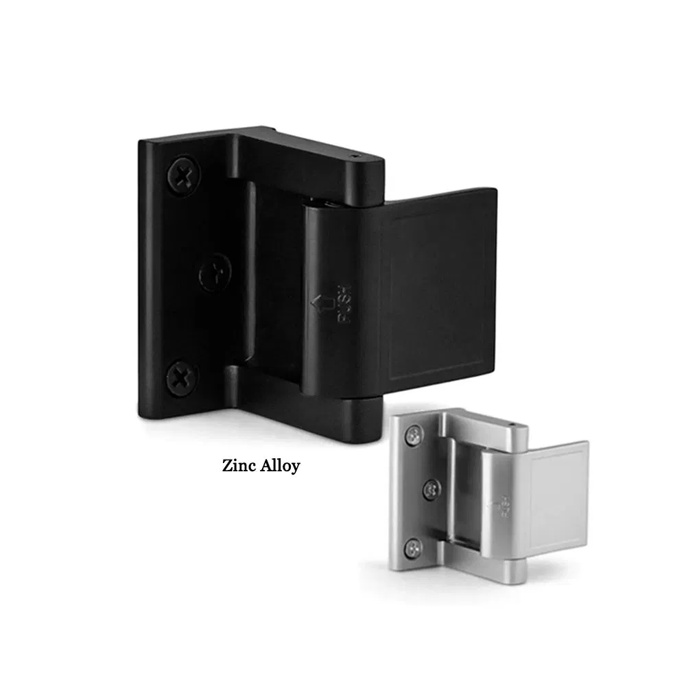 High Security Heavy Duty Zinc Alloy for Hotel Use Door Latch Lock Door Reinforcement Lock