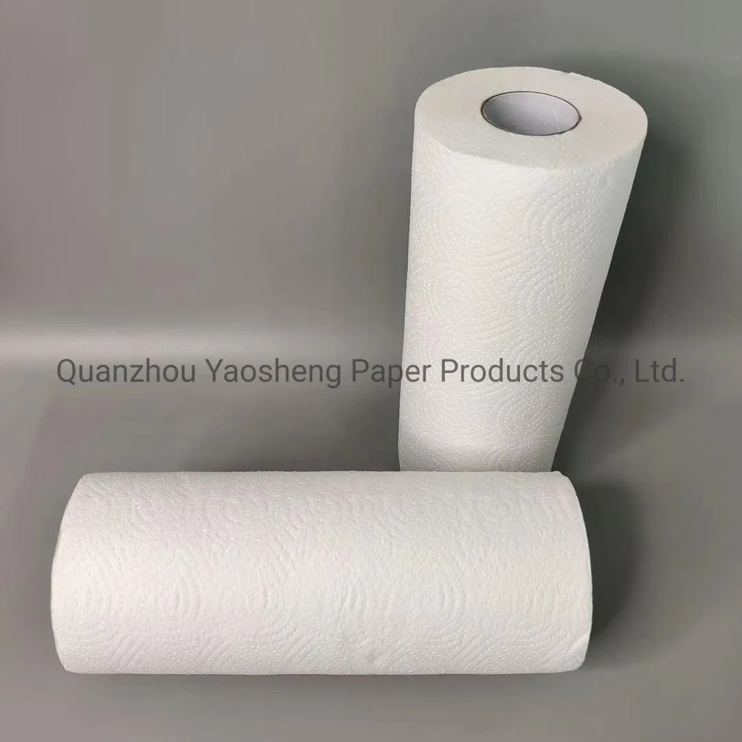 Free Sample-Highly Absorbent Bamboo Paper Towels 1ply Kitchen Roll Paper Towel