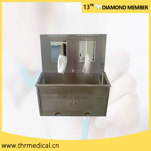 Stainless Steel Scrub Hand Washig Sink (THR-SS029)