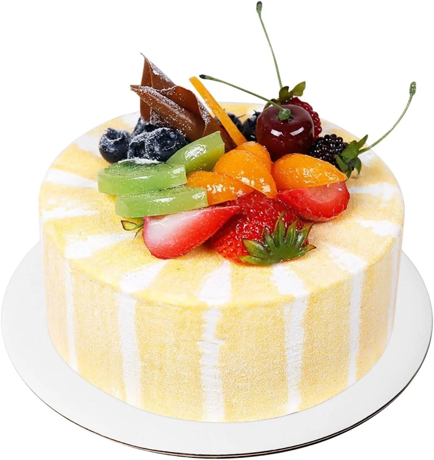 12" White Cakeboard Round, Disposable