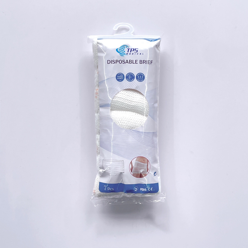 Net Mesh Pants Women Washable Panties Adults Diapers for Breathable Underwear Elastic Disposable Brief