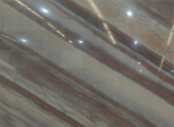 Luxury Stone Quartzite Grace Brown Tile Slab Countertop Table