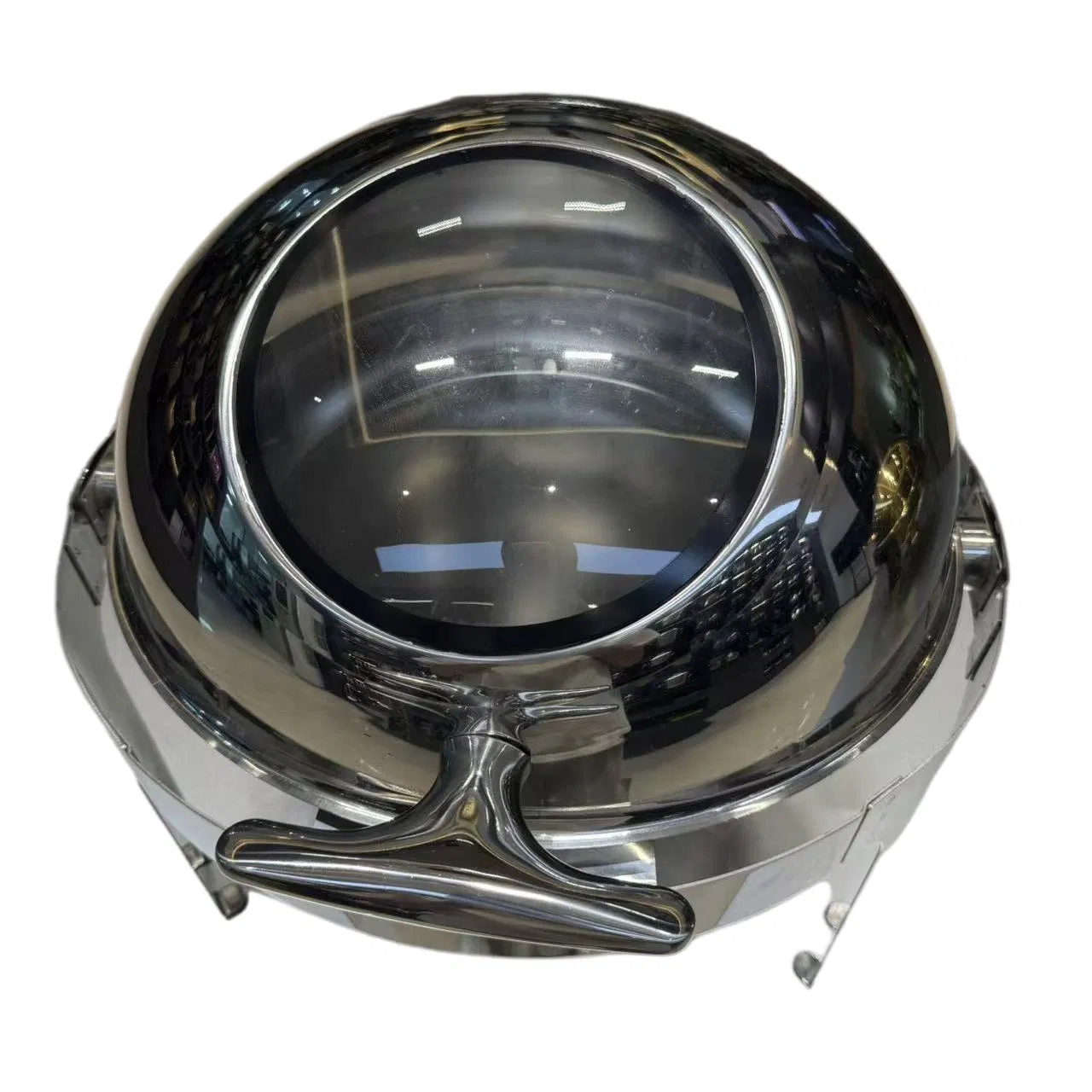 Premium Stainless Steel Golden Chafing Dish for Elegant Catering Events