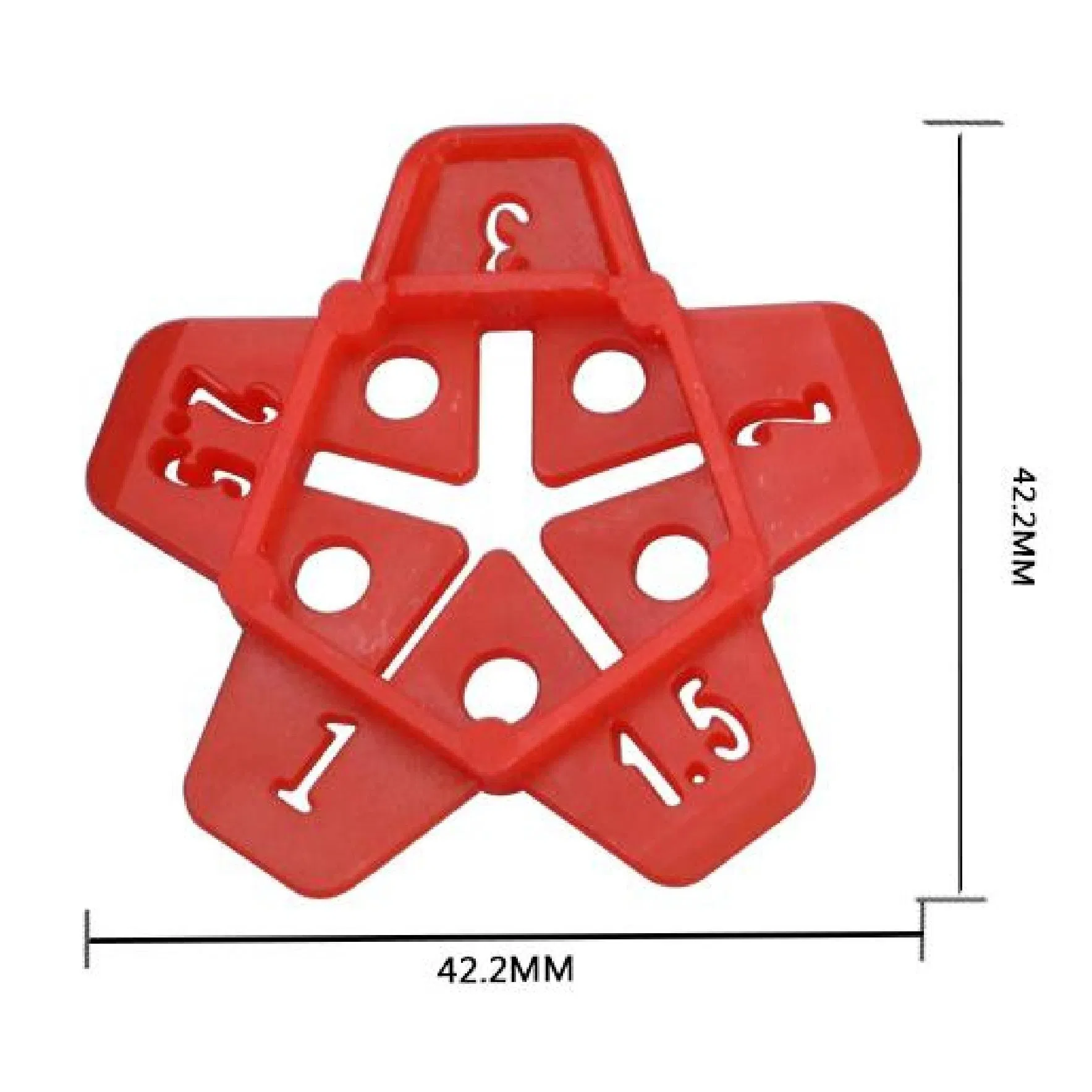Star Shape Leveling System Clips Tile Flooring Accessories Tile Spacer for Flooring