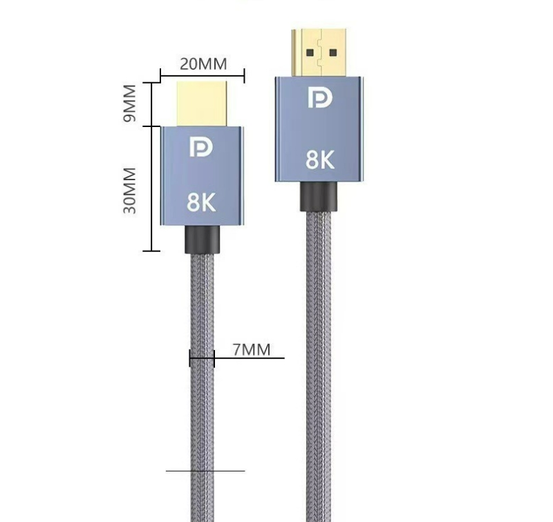 Displayport Cable Dp1.4 Cable Computer Gaming Monitor