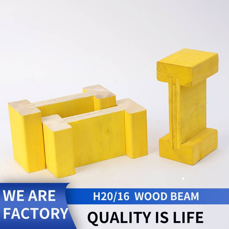 China Cheap Yellow High Quality Concrete H20 Formwork Wood Beam Plywood H20 Wood Timber Beam