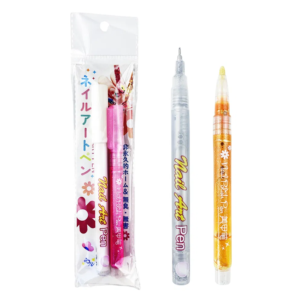 3D Nail Polish Pens Quick Dry for Nail Art Macaron Color Nail Art Drawing Special Nails Art Design Manicure Nail Pens for Home & Salon DIY