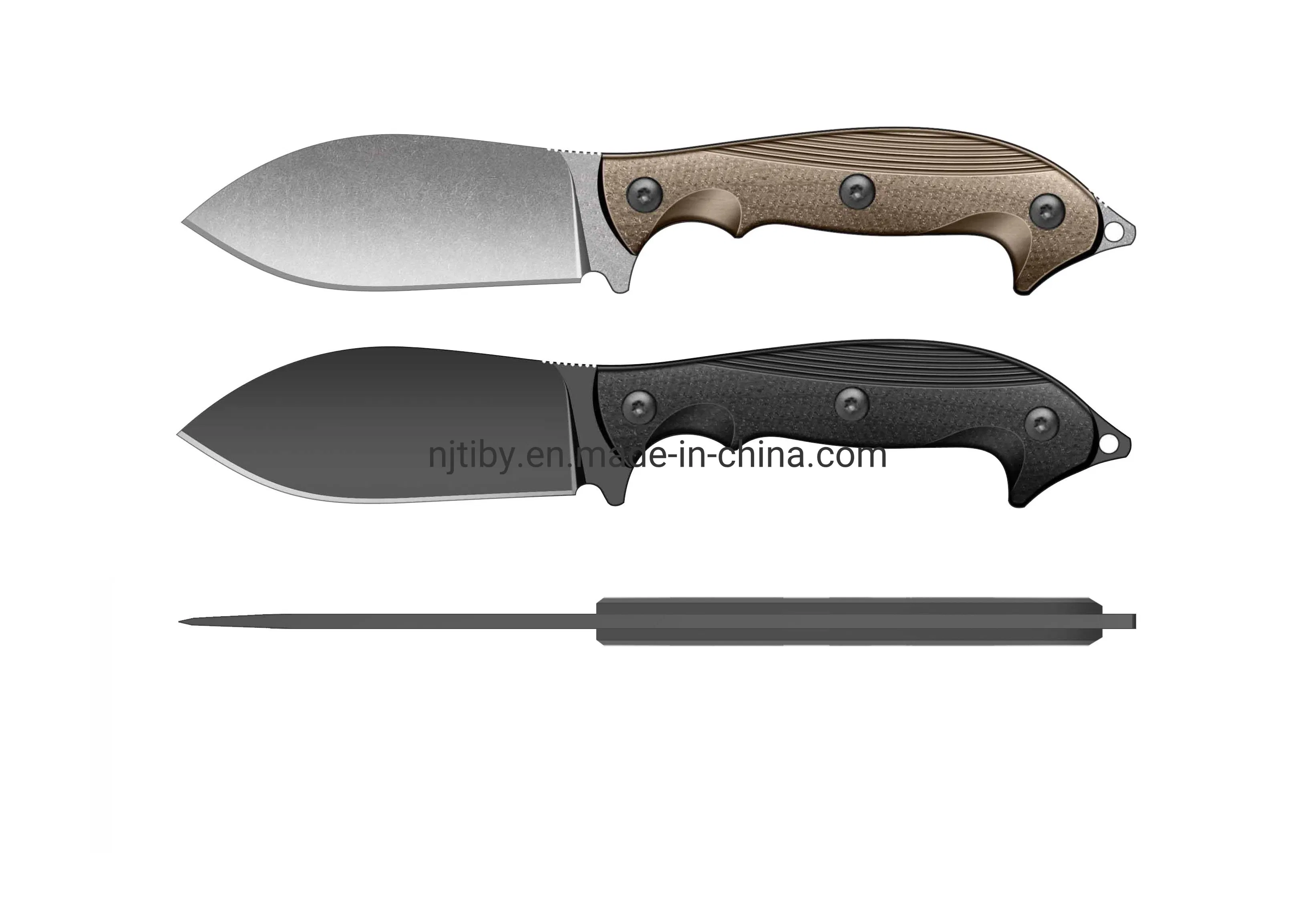 Нож походный фиксированный 8 дюймов с рукоятью G10