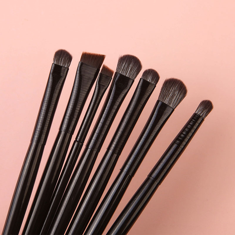 Soft Hair Eye Shadow Brush 7 -Piece Eye Makeup Eye Makeup Slums Silkworm Eyeliner Eye Details Details Small Makeup Brush